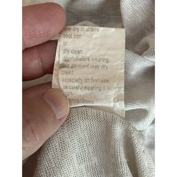 Elena Baldi Italy Kimono Open Knit Cardigan Size Small Cottage Floral Fairy - Picture 6 of 7